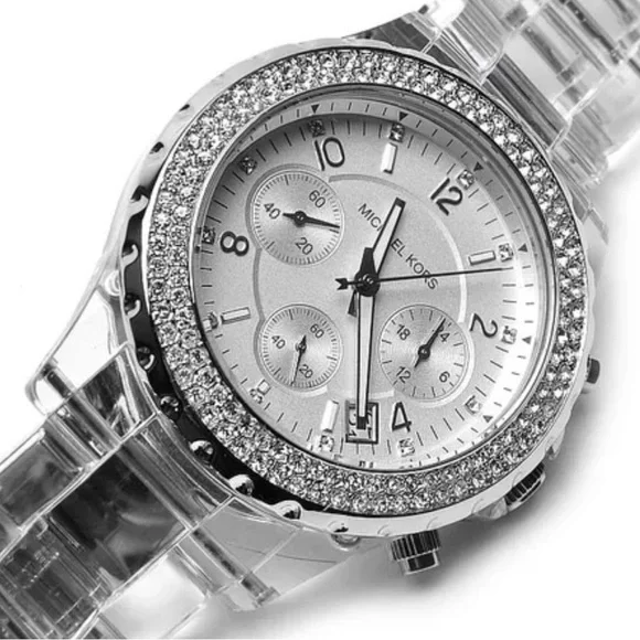 Michael Kors | Accessories | Michael Kors Womens Clear Watch  display picture 2